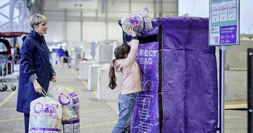 RecyPac sensibilisiert für die Separatsammlung RecyBag