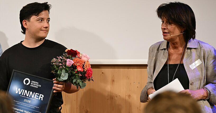 INFOMANIAK remporte le Green Business Award